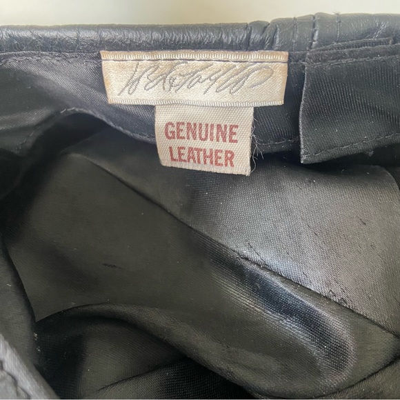 Lord & Taylor Vintage Newsboy Leather Biker Driving Hat - Picture 12 of 12